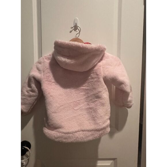 Disney Minnie Mouse Riversable Light & Hot Pink Puffer Jacket Size 5 - Picture 8 of 10